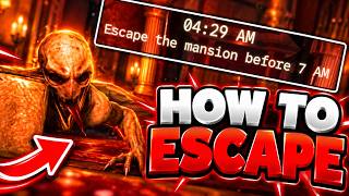 How To ESCAPE THE MANSION BEFORE 7AM in Dress To Impress! (HALLOWEEN CHAPTER 2 GUIDE)