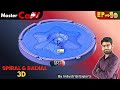 Mastercam Spiral &amp; Radial 3D Finishing Toolpaths Explained  EP_10 #magicianofcnc
