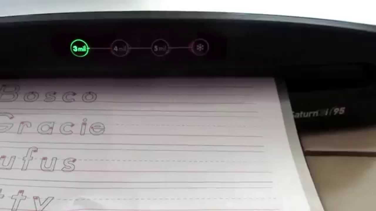 Fellows Saturn 3i Laminator