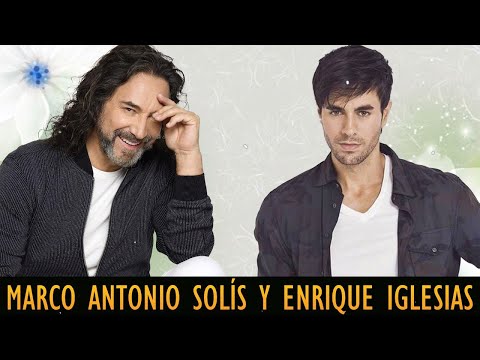 Marco Antonio Solís Y Enrique Iglesias Exitos Mix Sus Mejores Canciones - Baladas Romanticas