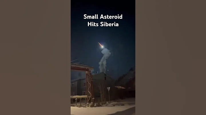 Small Asteroid Hits Siberia #shorts #science #space #milkyway