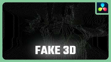 Fake 3D Effect using Particles | DaVinci Resolve |