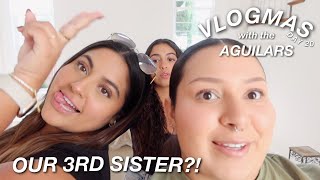 when the FUN COUSIN SLEEPS OVER for a WEEK … *chaotic vlog* | vlogmas day 20 | the Aguilars