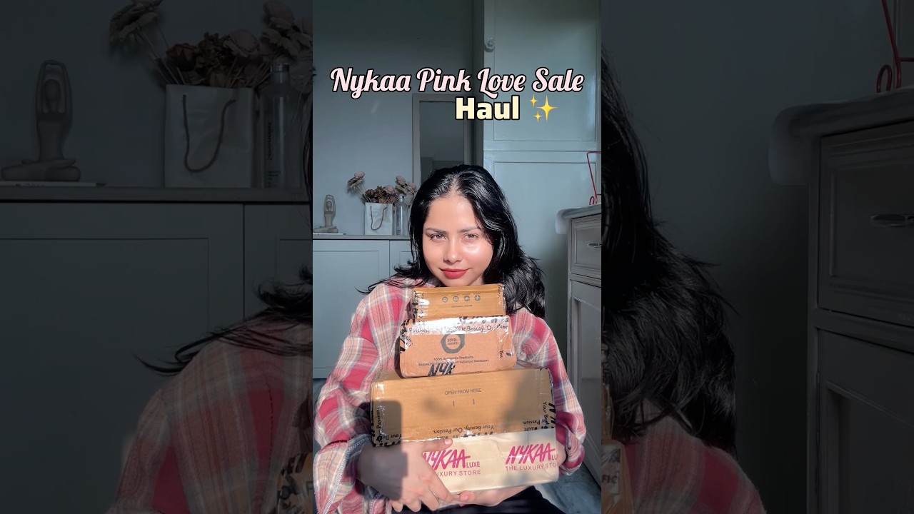 What I bought during Nykaa Pink Love Sale