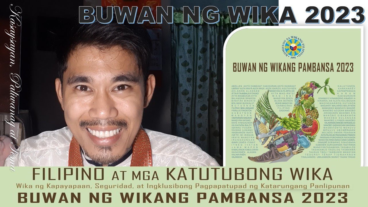 Buwan ng Wika 2023 - Filipino at mga katutubong Wika: Kapayapaan ...| AG Official Educ Vlog #28