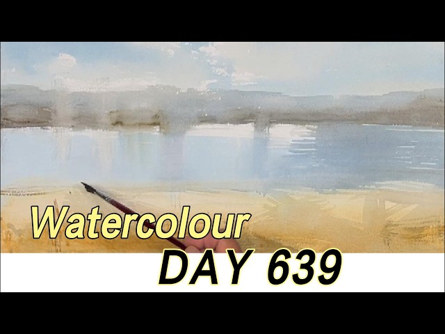 Light over the Lake”Watercolour DAY 639 - YouTube