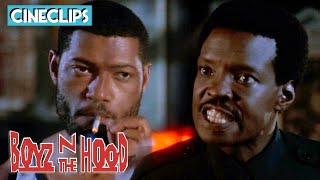 Furious Confronts Police Officer | Boyz N The Hood | Cineclips