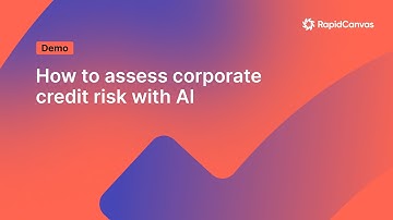 How to assess corporate credit risk with AI