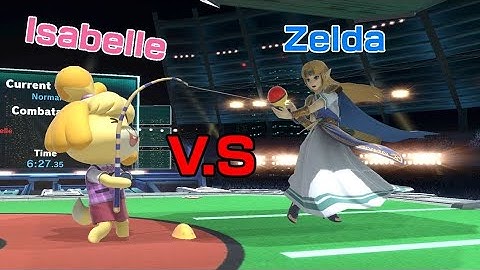 [ CPU 9 TOURNAMENT ] Isabelle VS Zelda