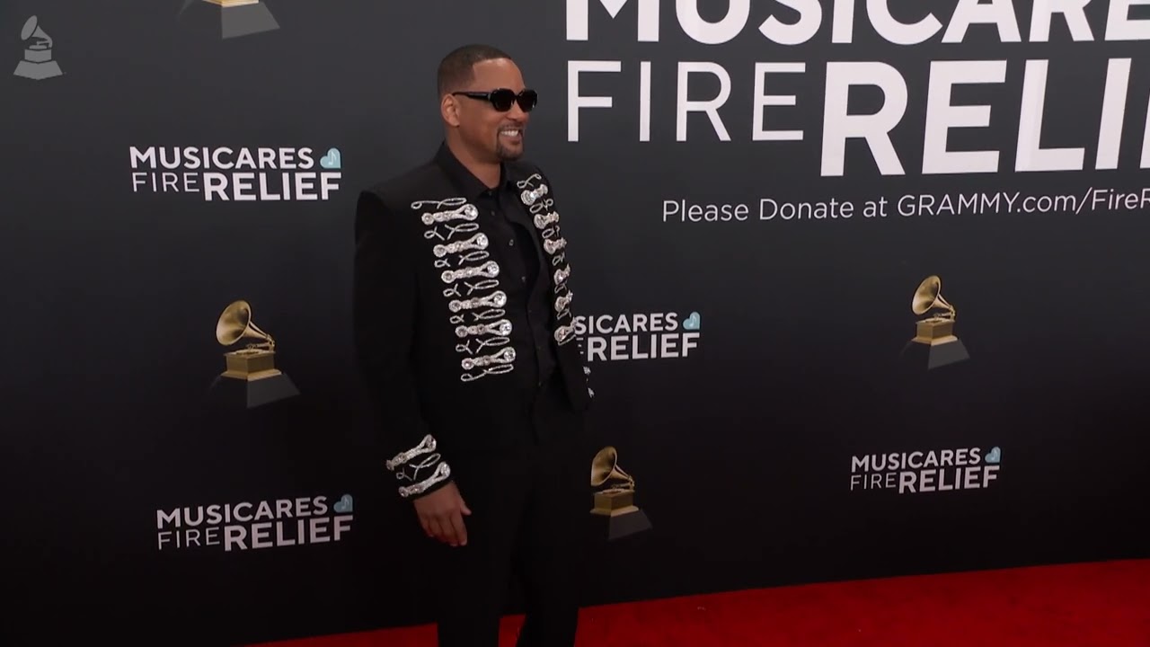 WILL SMITH | Red Carpet Fashion Cam | 2025 GRAMMYs