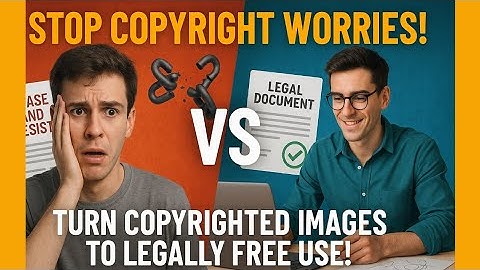 Free Website to Turn ANY Copyrighted Image into LEGAL Content (No More Strikes!)