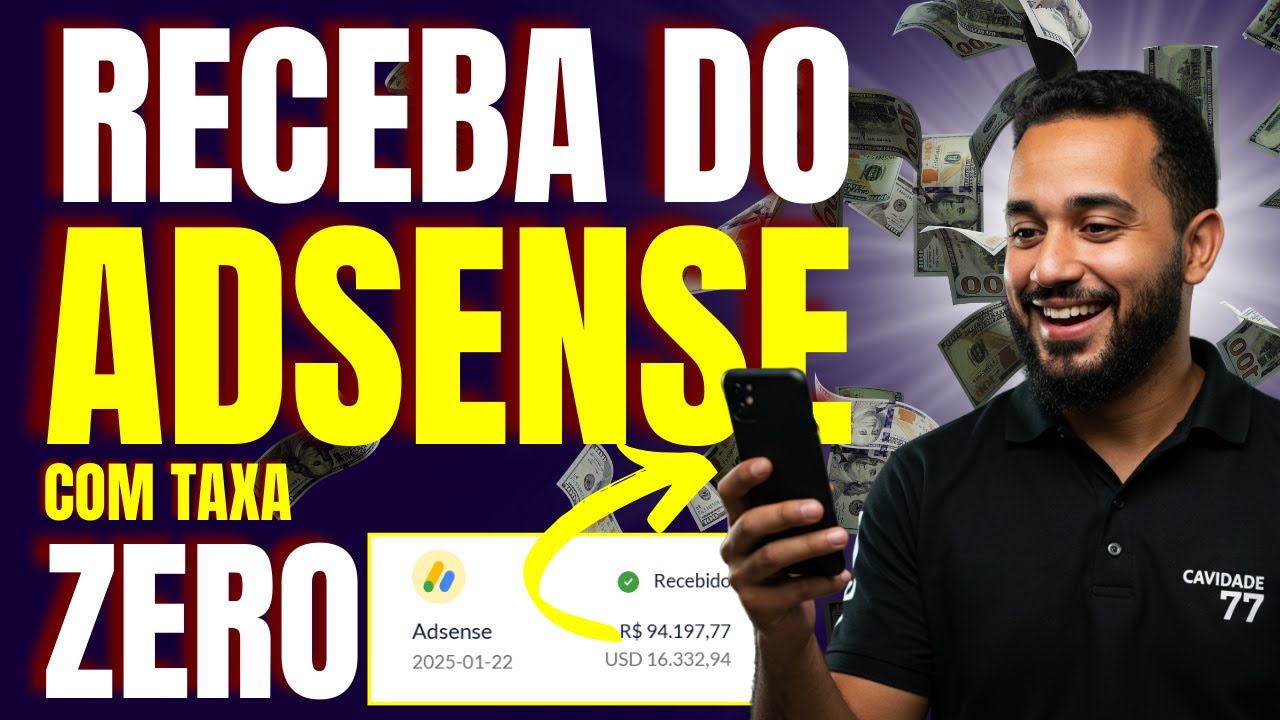 Como Receber do ADSENSE com TAXA ZERO Usando o Creator by Husky