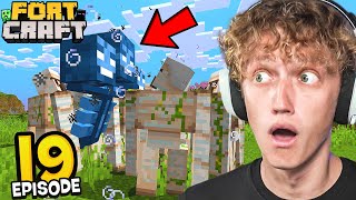 FortCraft #19 - I FOUGHT THE WITHER BOSS! (bad idea)