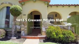 1616 S  Crescent Heights Blvd, Los Angeles CA 90035