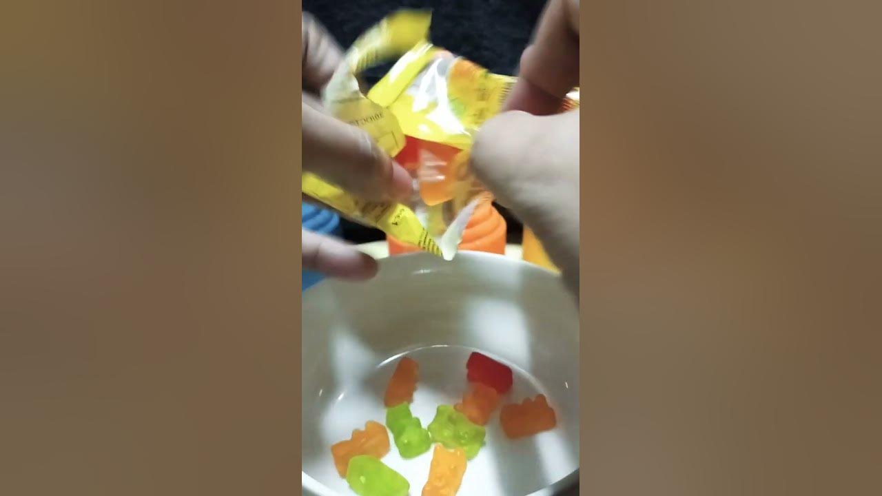 ASMR Satisfying Chupa Chups Panda Bear Sounds 🧸#asmr # #satisfying #