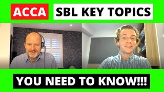 ⭐️ ACCA SBL - KEY TOPICS YOU NEED TO KNOW FOR YOUR EXAM!!! ⭐️ | ACCA Strategic Business Leader |