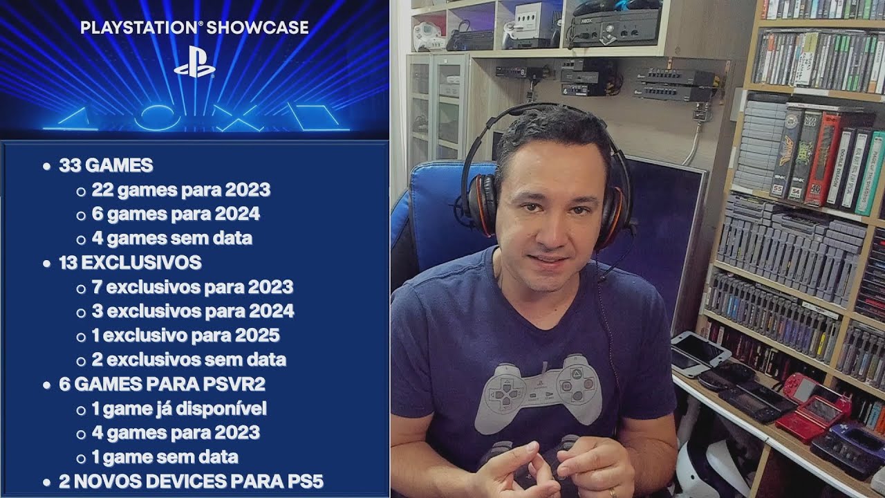 PLAYSTATION SHOWCASE 2023 - RESUMO E OPINIÃO 