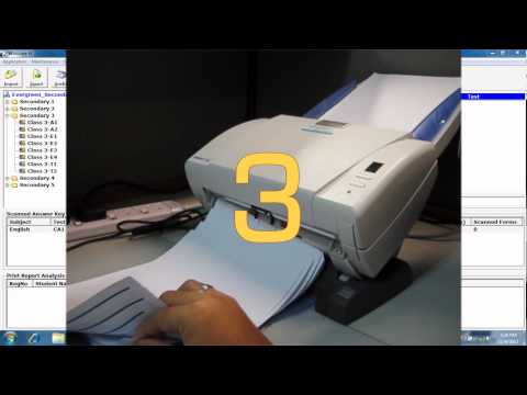 iNSIGHT 20 with WinScore 6 - Part 3 -  Scanning Students' Answer Sheets