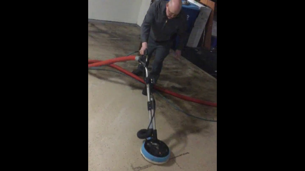  Epoxy Floor Cleaning  YouTube