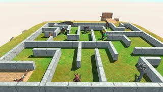 Escape from the Boss Maze  Animal Revolt Battle Simulator