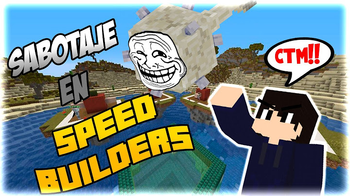Me Sabotearon en Speed Builders