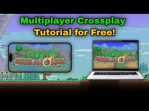 How to make Multiplayer + Crossplay Server for free! | Terraria PC-Mobile 1.4.5.8