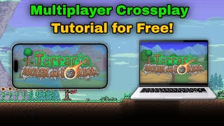 How to make Multiplayer   Crossplay Server for free! | Terraria PC-Mobile 1.4.5.8