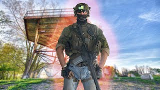 Airsoft Gas Blowback Domination at Missile Base! | CAR15-SD Custom GBBR (VFC SR-16)