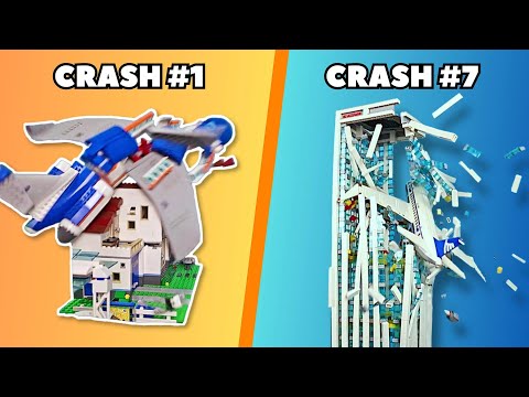LEGO PLANE CRASHES