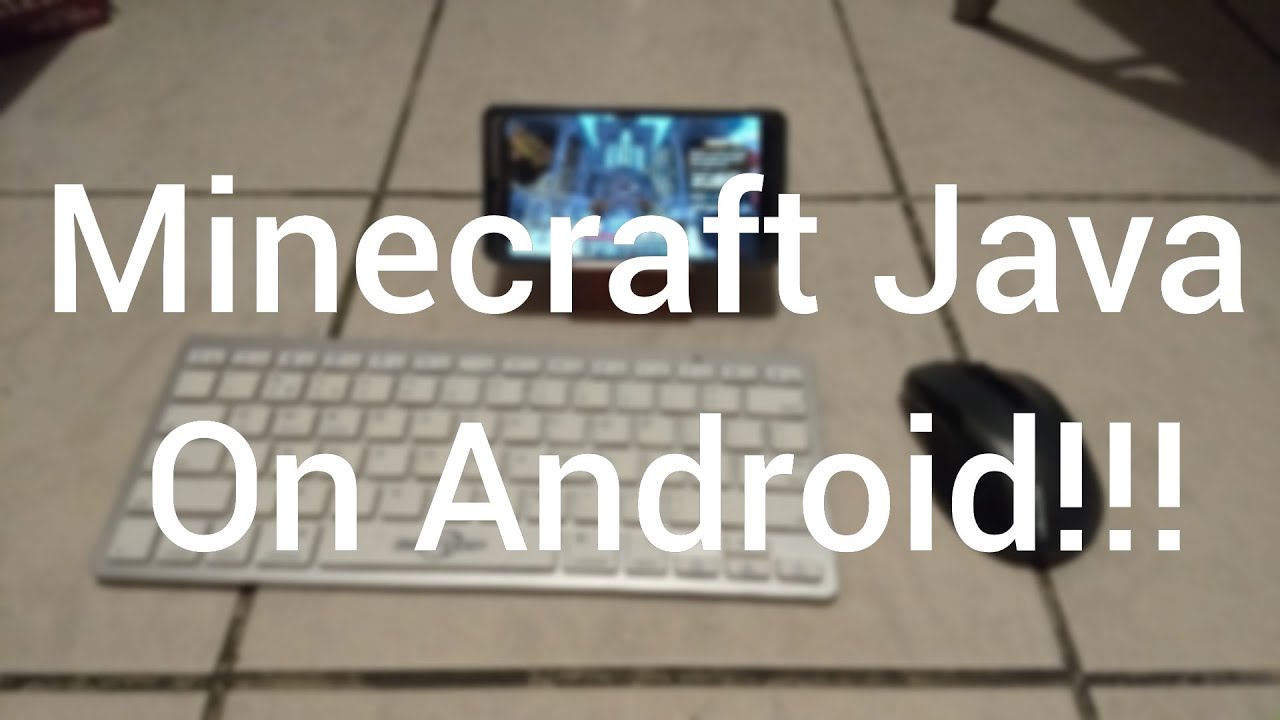How to play Minecraft Java edition on your phone!!! - YouTube