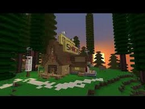 Minecraft Playstation 3 Edition Gravity Falls Map. - YouTube