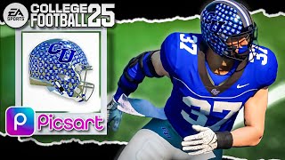 HOW TO CREATE CUSTOMIZE HELMET STICKERS ON COLLEGE FOOTBALL 25 !! (FOR MOBILE PHONES) screenshot 5