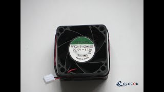 PF40281B1-Q000-S99 12V 6.72W 2wires Cooling Fan