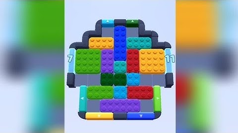 Color Block Jam Level 205 Walkthrough Solution 