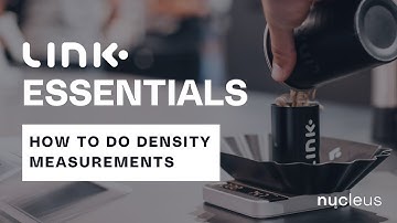 LINK sample roaster - How to do Density Measurement protocol