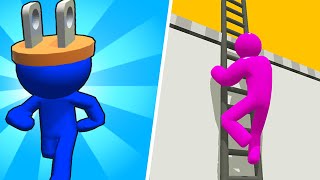 Plug Head Race 🆚 Ladder Master - 🌻🧿🌺New Levels Walkthrough Gameplay MC53 screenshot 3