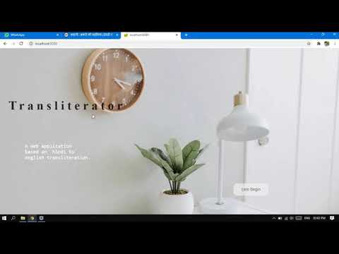 Transliteration Project using Java | Spring Boot Framework | Coding Projects