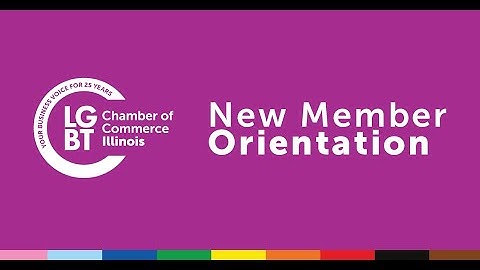 New Member Orientation