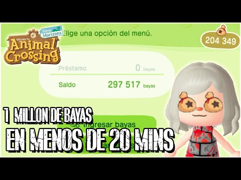 TRUCO l 1 MILLÓN de BAYAS en MENOS de 20 MINUTOS!!! l Animal Crossing New Horizons