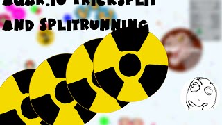 Agar.io Tricksplitting and Splitrunning 20K Mass Gameplay