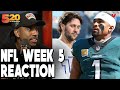 Jeff Teague REACTS to NFL Week 5: Eagles &amp; Bills LOSE, Colts BLOWOUT win | Club 520