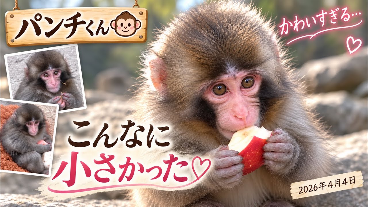 Baby Punch🐵】Unreleased Footage! The Memorable Day He Started