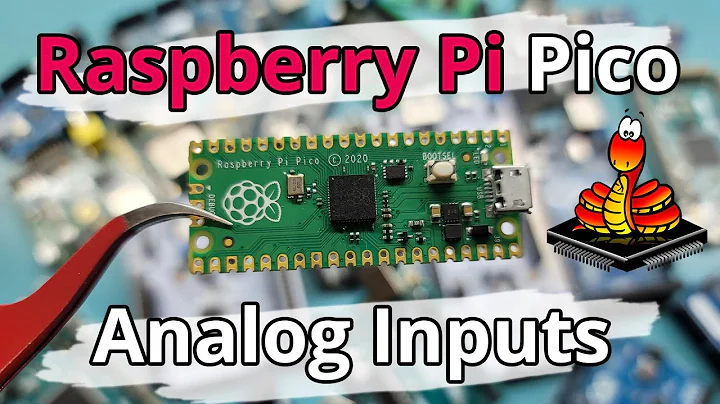 Analog (ADC) Inputs on the Raspberry Pi Pico with MicroPython