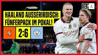 Thumbnail for De Bruyne legt vor, Haaland vollstreckt! City mit Offensivgala: Luton - Man City 2:6 | FA Cup | DAZN