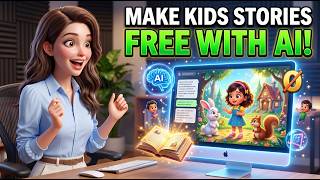 How I Make AI Kids Animated Moral Stories Step-by-Step! | ChatGPT + Flow AI + Canva screenshot 1