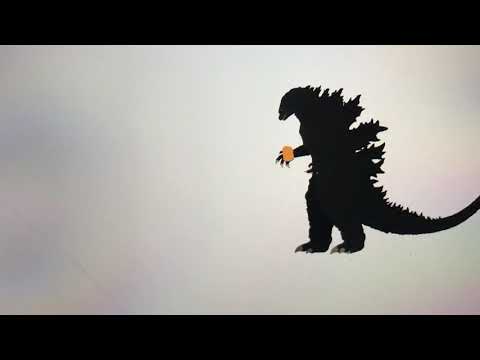 Godzilla Eats A Chicken Nugget (Short Animation)