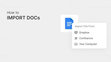 How to import DOCs