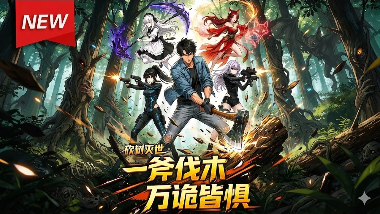 砍树灭世：深山救妹，一斧万诡臣服