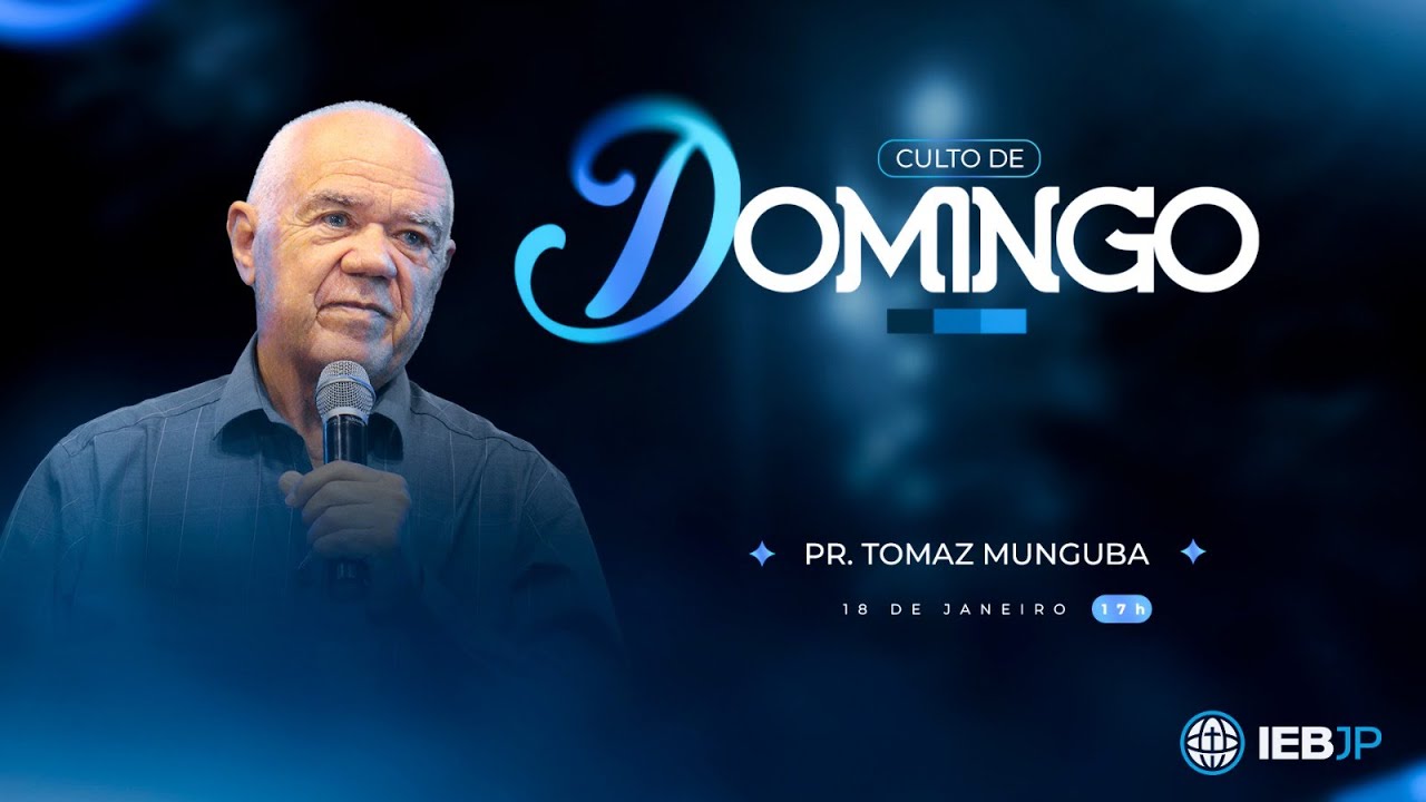Culto Dominical | 17h | 18/01/2026