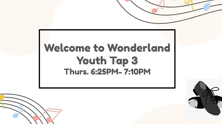 Welcome to Wonderland- Recital Cut